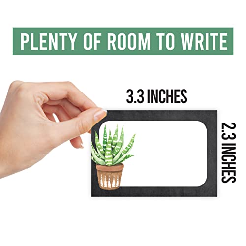 Self Adhesive Name Tags Sticker (56 Count)
