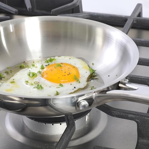 Kitchen Essentials Chef's Deck 8 (Stainless Steel / 8-Inch Frying Pan)