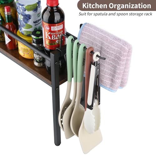 Spice Rack Shelf for Kitchen Stove