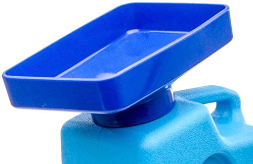 AquaFunnel BPA Free Funnel Makes AquaBrick Food Storage and Emergency Water Storage Stackable Containers Easy to Fill