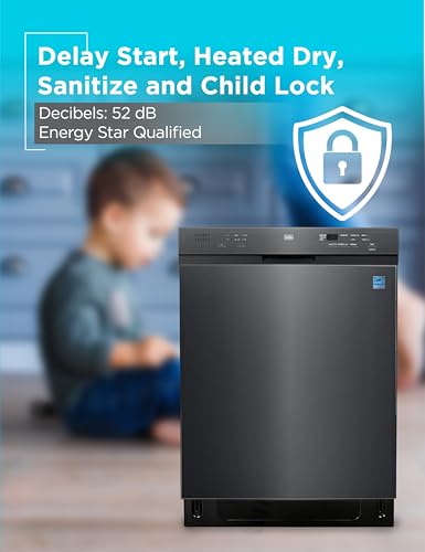 24" Built In Dishwasher (Black - 200MB)
