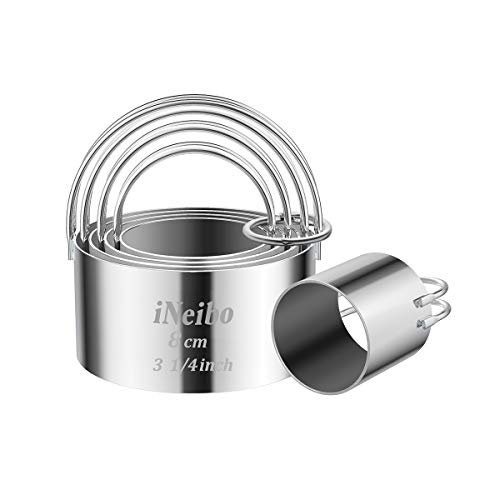 Biscuit Cutter Set (Round Cookie Cutter)