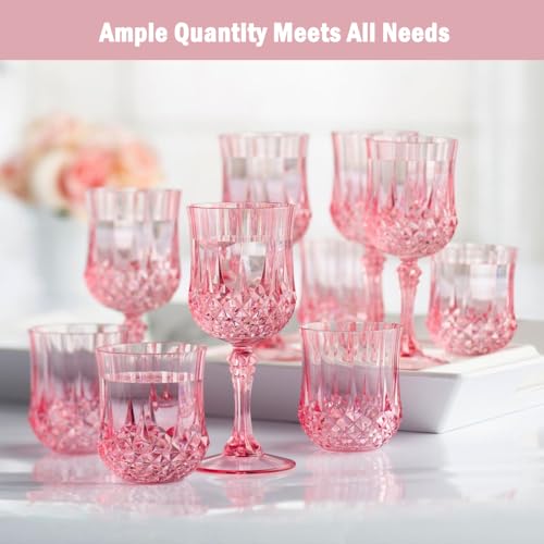 12Pack Plastic Wine Glasses (12 Count)
