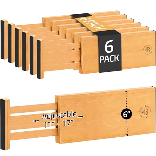 6 Pack Drawer Dividers 6 (6 Count)