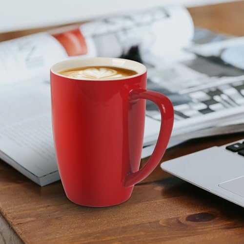 Porcelain Mug Set (Red)