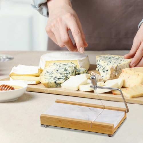 Marble Cheese Slicer (White)