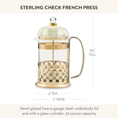 Coffee French Press (Sterling Check)