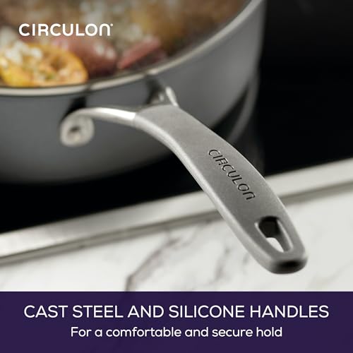 A1 Series Nonstick Induction Sauté Pan with Lid
