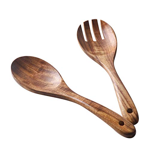 Acacia Salad Servers (10 inches)
