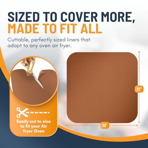 Toaster Oven Liners for Bottom of Oven (2 Pack / Copper)