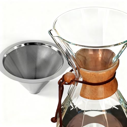 Pour Over Coffee Maker Set (Diamond Design / 34 Ounces)