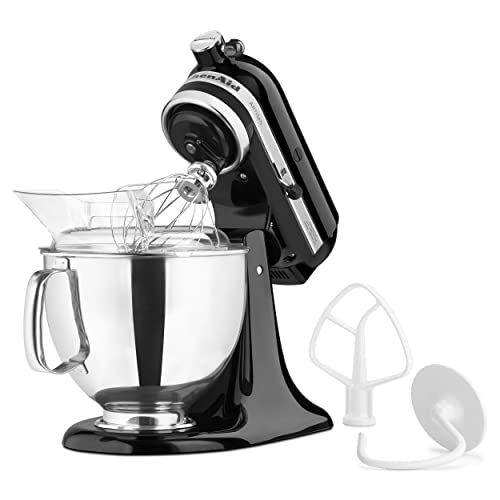 Artisan, 5-Qt Tilt Head Stand Mixer, KSM150PS, Onyx Black (Onyx Black)