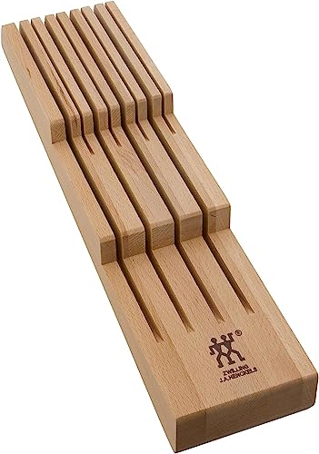 8 Slot In Drawer Knife Block (Beechwood / 8 slot)