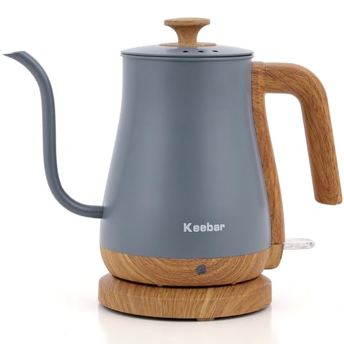 Gooseneck Electric Kettle (Blue Gray / 0.8 Quarts)