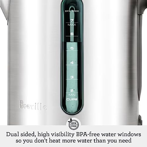 BKE700BSS Soft Top Pure Hot Water Kettle (Brushed Stainless Steel / 1.7 litre)
