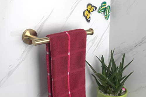 Hand Towel Holder (Gold / 9 In-Round)