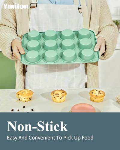 Ceramic Nonstick Baking Pans Set (Green / 33 PCS)