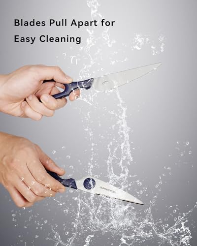 Kitchen Scissors for Food (Blue / 8.35 Inch)