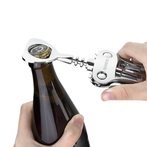 Wine Opener with Stainless Steel Wine Foil Cutter