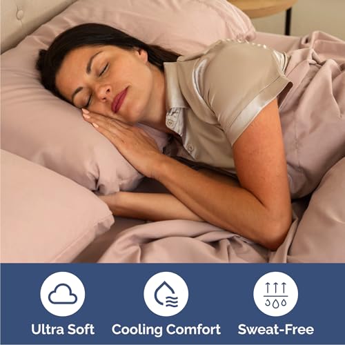 Queen Size 4 Piece Sheet Set (34 - Mauve / Queen)