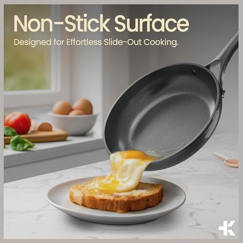 Bakken 12 Piece Ceramic Cookware Set (Black / Pack of 12)