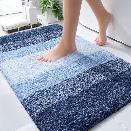 Bathroom Rugs Mat 34x21 (34" X 21" / Navy)