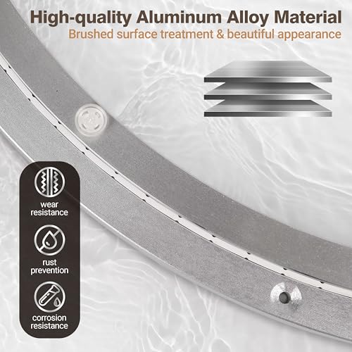 18 Inch Lazy Susan Bearing Aluminum Alloy Rotating Turntable