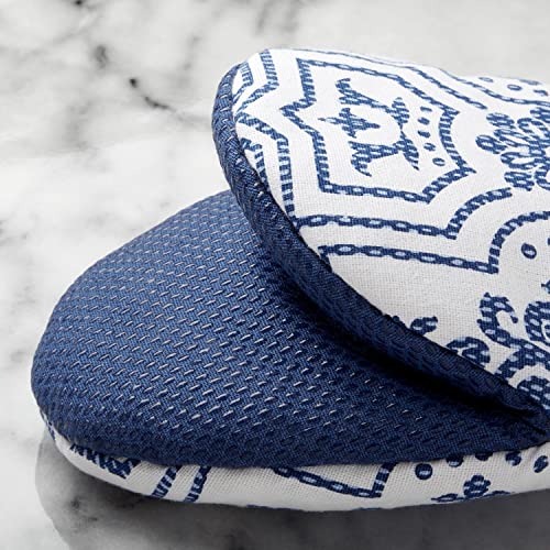 Strie Medallion Mini Oven Mitt 2 (5.5"x8" / Strie Medallion)