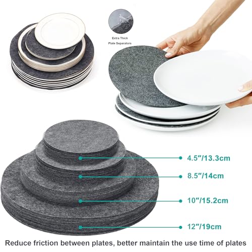 China Dinnerware Storage Containers Set (6 Count)