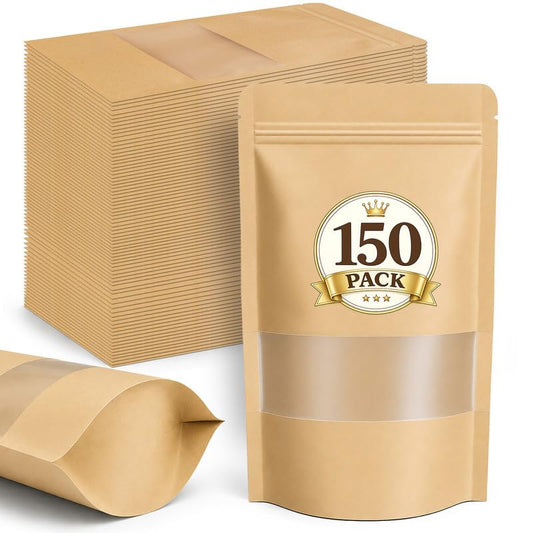 150 Pack Treat Bags (Yellow / 150 Pack 4x6in (10x15cm))