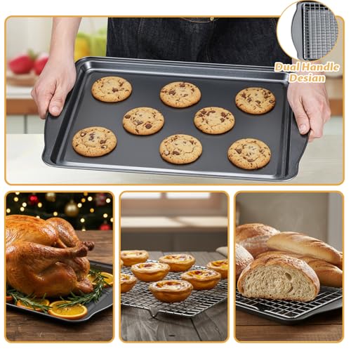 Baking Sheet with Cooling Racks (25 Count)