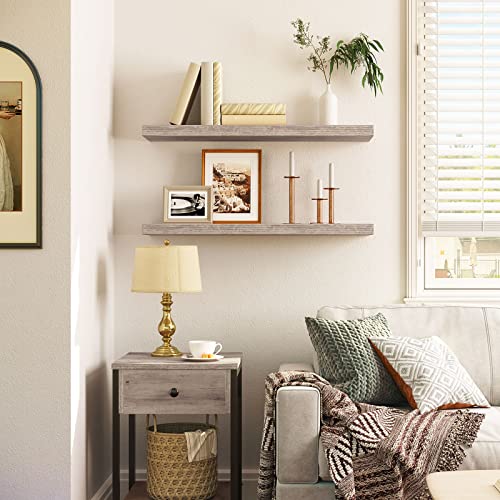 Floating Shelves for Wall (Greige / 31.5 Inches)