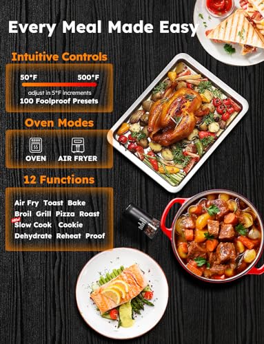 Bravo XL Pro Air Fryer Toaster Oven (Brushed Stainless Steel)