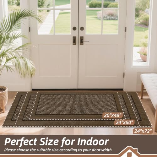 Indoor Door Mat 24" x 72" (Brown / 24" X 72" (Rectangular))