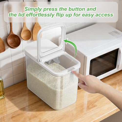 Rice Flour Storage Container (12.7Qt-Rectangle)