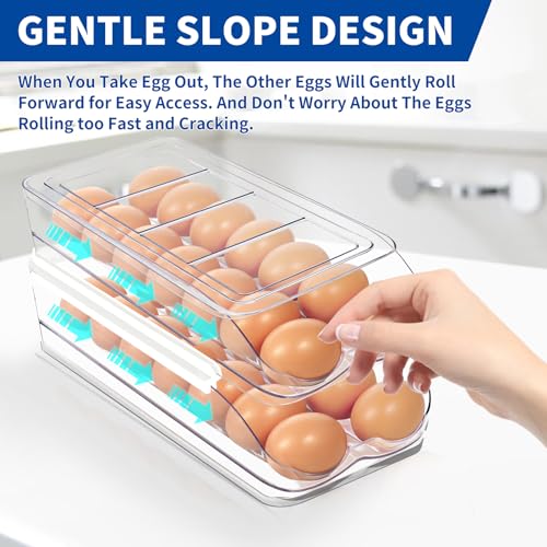 Egg Holder for Fridge (2 Count)