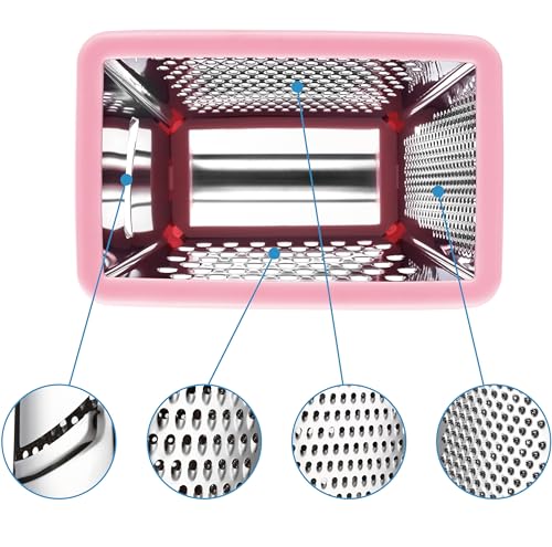 Stainless Steel XL Cheese Grater for Kitchen