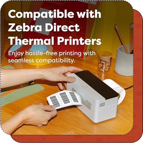 4" X 6.5" Direct Thermal Labels (4" X 6.5")