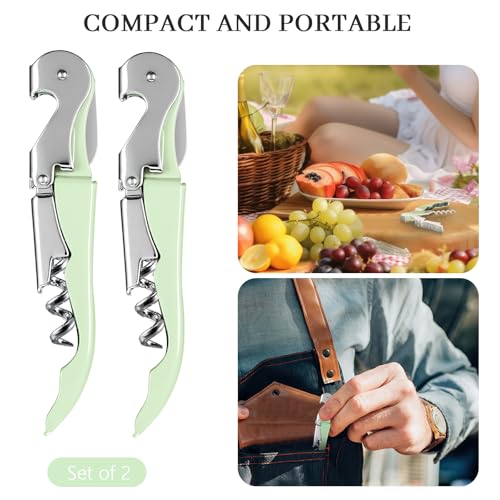 2 Pack Wine Opener (Matcha Green)