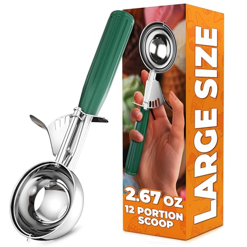 2.67 Oz Ice Cream Scoop with Trigger