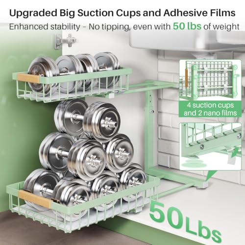 Under Sink Organizer (Green / 1 Pack)