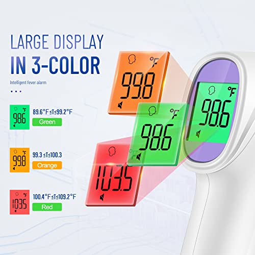 Forehead Thermometer for Adults and Kids (Purple)