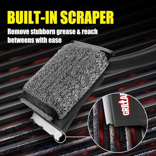 SteamWizards Grill Brush Replacement Pad (3.6 inch)