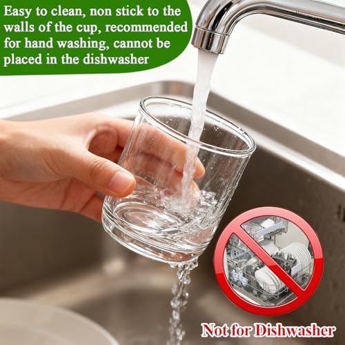 Drinking Glasses Set of 12 (Clear/Transparent)