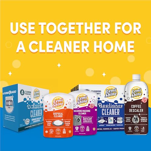 Natural Dishwasher Cleaner and Deodorizer (14.08 Ounce (Pack of 1))