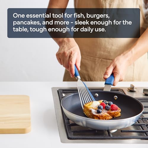 Fish Silicone Spatula (Silicone / Blue)