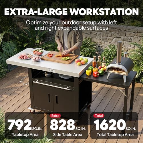 Outdoor Kitchen Island with Cabinet (Large)