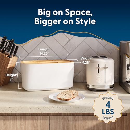 Sonder LA Union Bread Box with Wood Lid