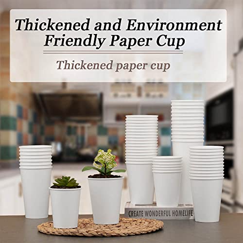1000 Count 12 oz Paper Coffee Cups Bulk (12 oz-1000 Pack)
