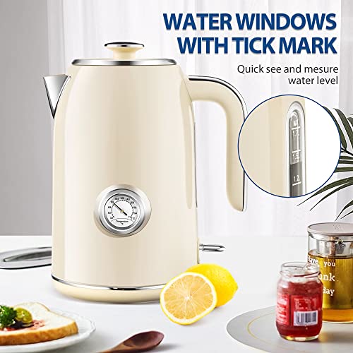 Electric Kettle (Beige)